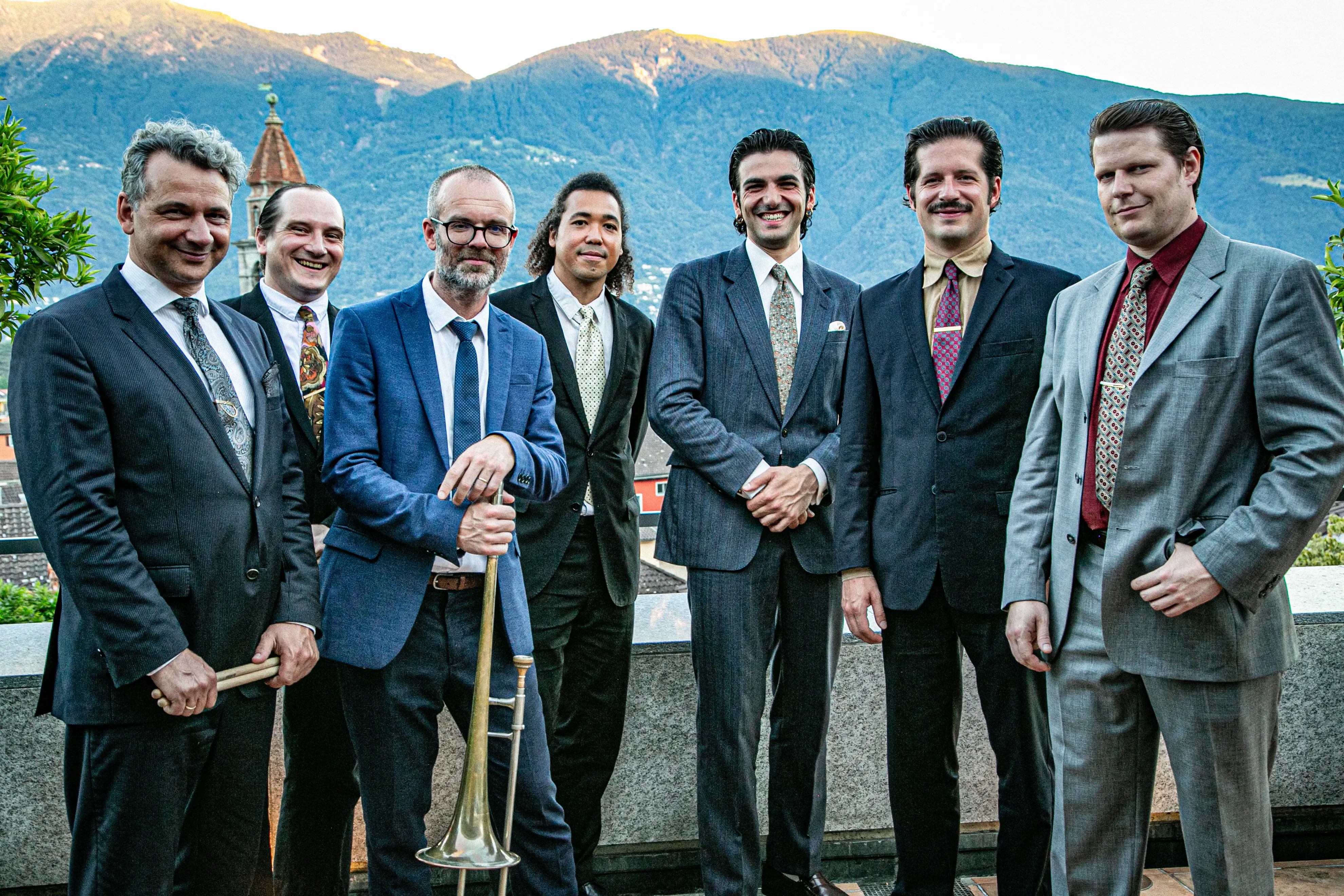Die Jungle Jazz Band spielt traditionellen New Orleans Jazz, eine lebendige und leidenschaftliche Musikgruppe aus Berlin