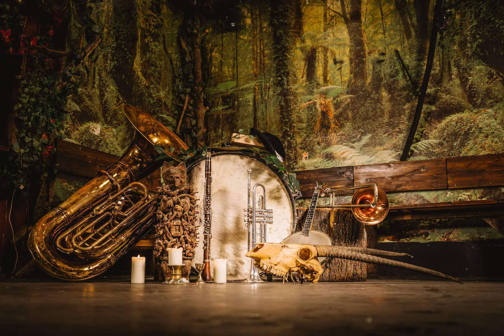 Notre premier album en tant que Jungle Jazz Band, avec des morceaux exceptionnels !