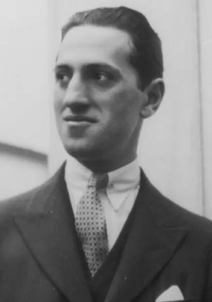 George Gershwin as a young pianist in New York