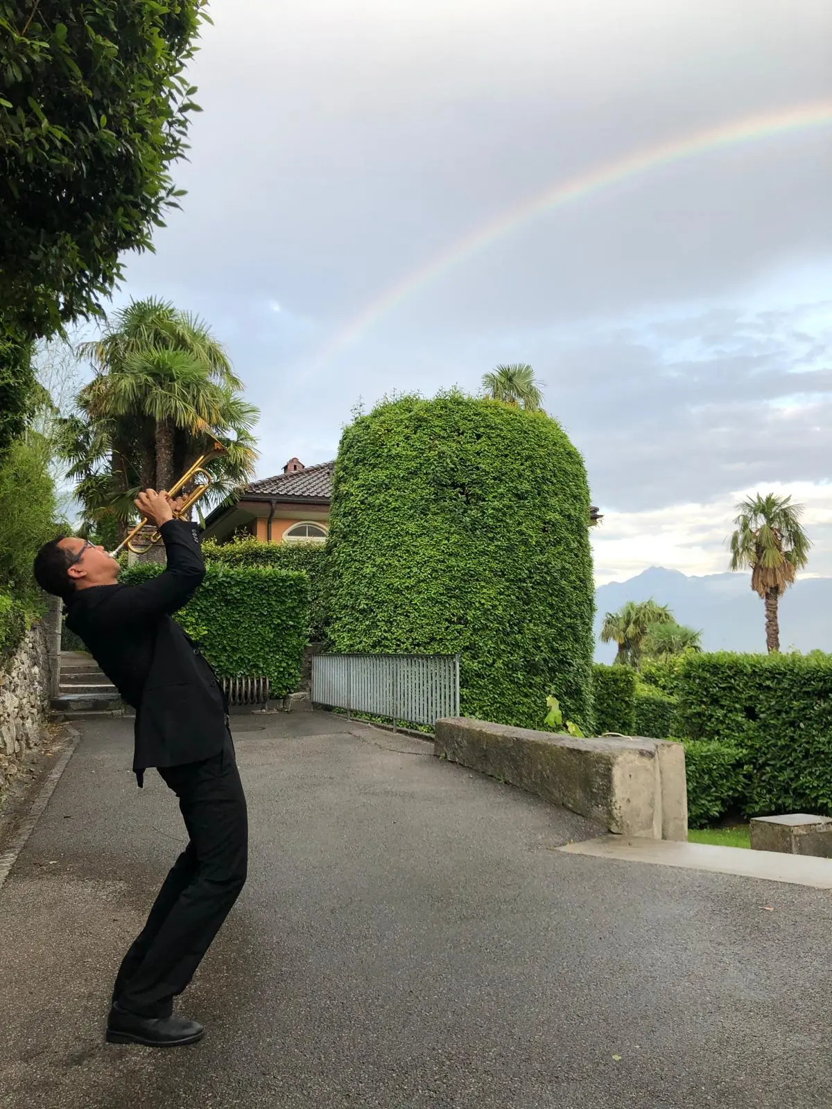 The Jungle Jazz Band coming back from performance