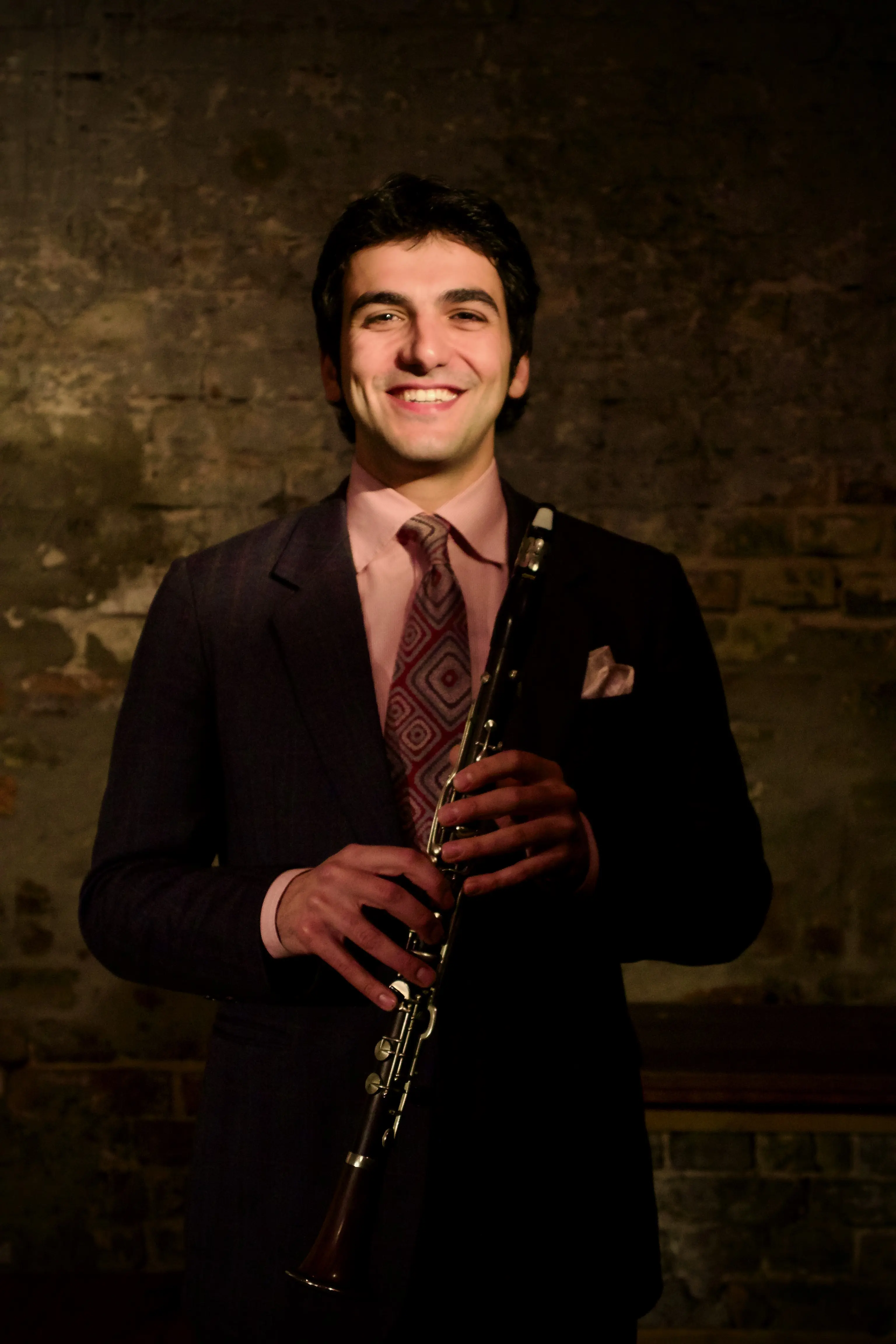 Eldar Tsalikov, clarinetist and vocalist of The Jungle Jazz Band, leading the band in Berlin. Ideal Great Gatsby parties, swing festivals, and private events.