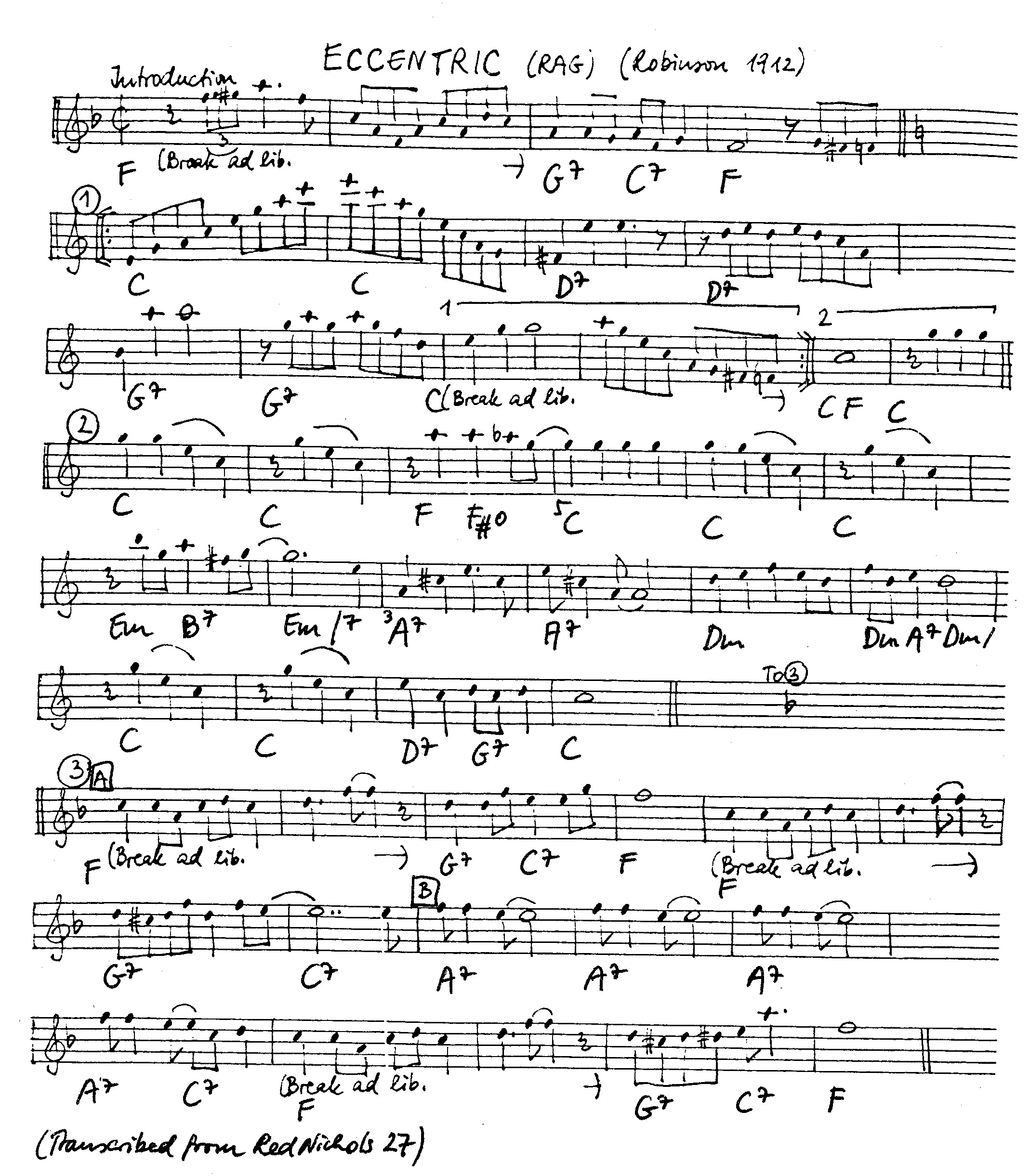 eccentric leadsheet – book us for your next 20s or gatsby event