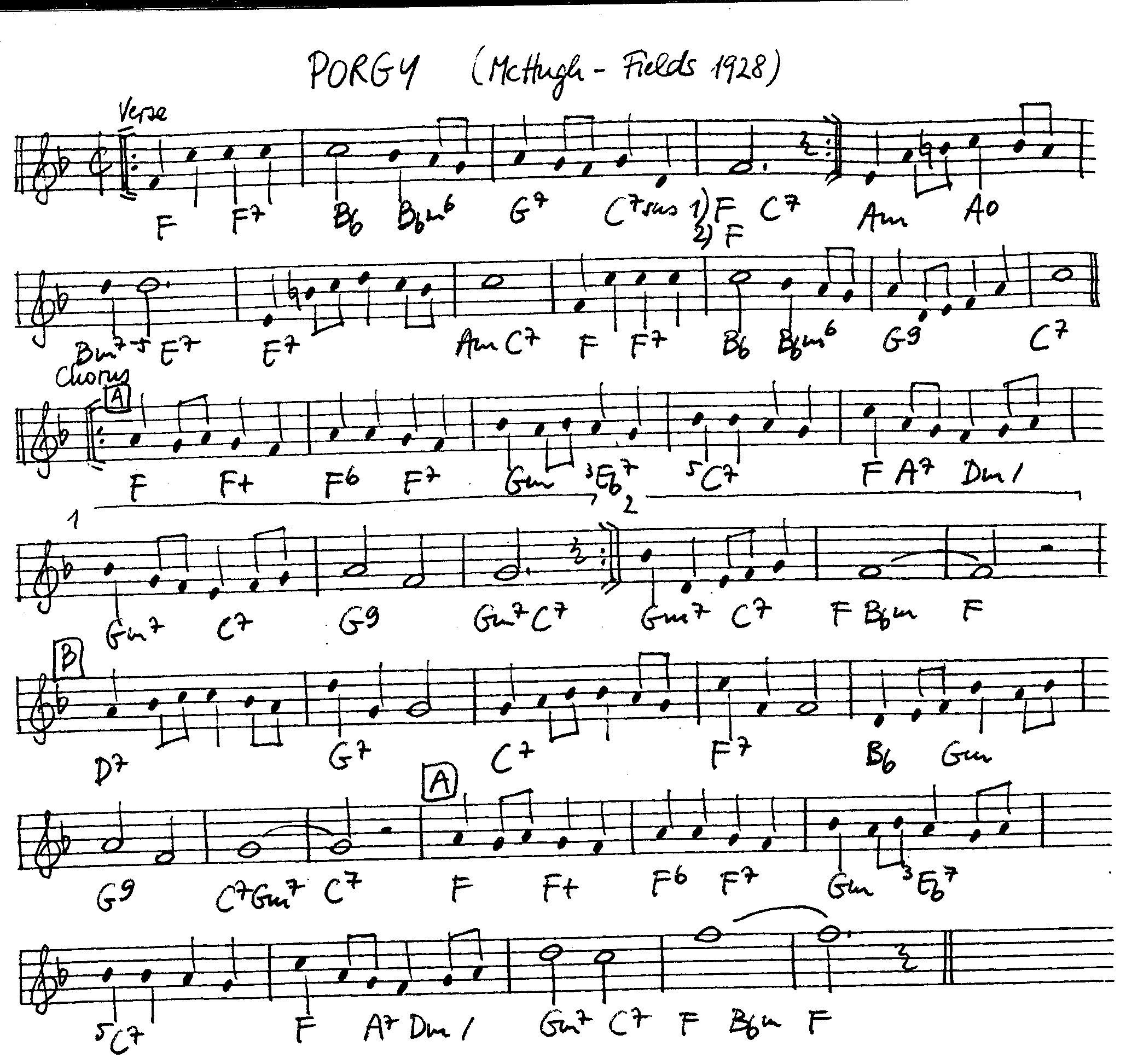 porgy leadsheet – book us for your next 20s or gatsby event